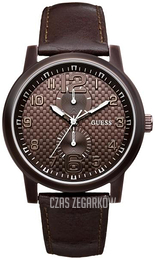 Guess Trend Brązowy/Skóra Ø44 mm W10577G4