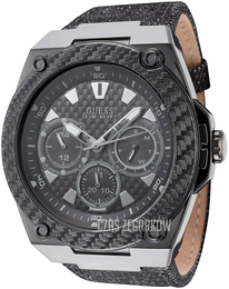 Guess Czarny/Skóra Ø45 mm W1058G3