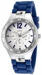 Guess Sporty Biały/Guma Ø40 mm W10615L3