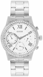 Guess Biały/Stal Ø40 mm W1069L1
