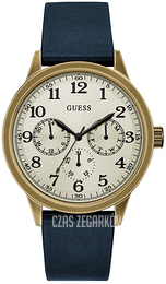 Guess Trend Biały/Skóra Ø46 mm W1101G2
