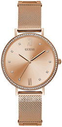 Guess Różowe złoto/Stal w kolorze różowego złota Ø41 mm W1154L2