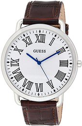 Guess Biały/Skóra Ø44 mm W1164G1