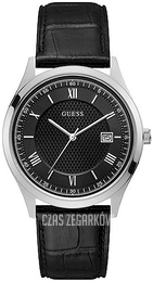 Guess Czarny/Skóra Ø42 mm W1182G3