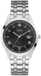 Guess Czarny/Stal Ø42 mm W1218G1