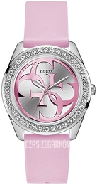 Guess Srebrny/Guma Ø40 mm W1240L1