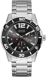 Guess Czarny/Stal Ø46 mm W1249G1