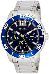 Guess Niebieski/Stal Ø44 mm W1249G2
