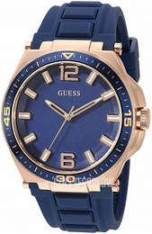 Guess Analog Niebieski/Guma Ø44 mm W1253G3