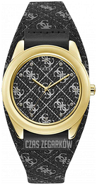 Guess Czarny/Skóra Ø40 mm W1278L2