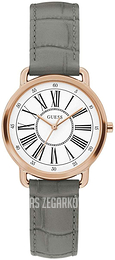 Guess Biały/Skóra Ø34 mm W1285L3