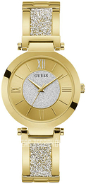 Guess Żółte złoto/Stal w odcieniu złota Ø36 mm W1288L2