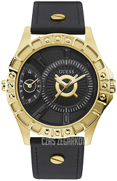 Guess Czarny/Skóra Ø50 mm W1297G1