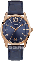 Guess Niebieski/Skóra Ø42 mm W1307G2