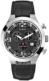 Guess Czarny/Skóra Ø46 mm W15034G1