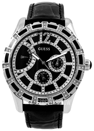 Guess Czarny/Skóra Ø41 mm W15054L2