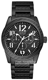 Guess Punched Czarny/Karbon Ø44 mm W15073G1
