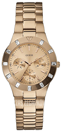 Guess Różowe złoto/Stal w kolorze różowego złota Ø35 mm W16017L1