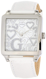 Guess Biały/Skóra W80056L1