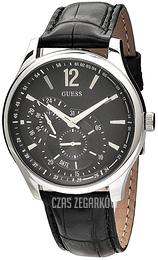 Guess Czarny/Skóra Ø50 mm W85053G1