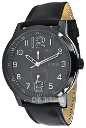 Guess Czarny/Skóra Ø44 mm W95111G1