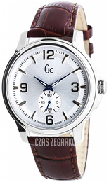 Guess Srebrny/Skóra Ø36 mm X82005G1S