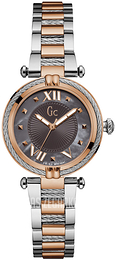 Guess Szary/Stal w kolorze różowego złota Ø32 mm Y18015L5