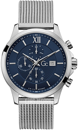 Guess Guess Collection Niebieski/Stal Ø44 mm Y27005G7MF