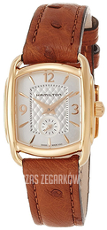 Hamilton Srebrny/Skóra H12341555