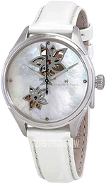 Hamilton Jazzmaster Biały/Skóra Ø34 mm H32115892