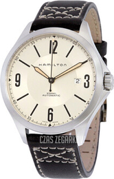 Hamilton Jazzmaster Szary/Skóra Ø40 mm H32565521