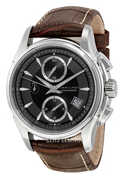 Hamilton American Classic Jazzmaster Czarny/Skóra Ø41 mm H32616533