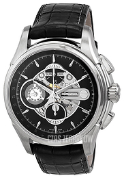 Hamilton American Classic Jazzmaster Czarny/Skóra Ø45 mm H32696739