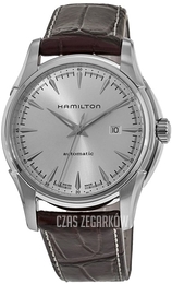 Hamilton American Classic Jazzmaster Viewmatic 44mm Srebrny/Skóra Ø44 mm H32715551