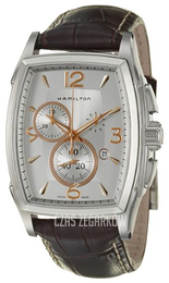 Hamilton American Classic Jazzmaster Srebrny/Skóra H36412555