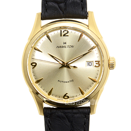 Hamilton American Classic Timeless Żółte złoto/Skóra Ø38 mm H38435721