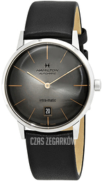 Hamilton American Classic Intra-Matic Czarny/Skóra Ø38 mm H38455781