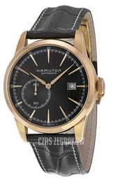 Hamilton American Classic Railroad Czarny/Skóra Ø42 mm H40545731