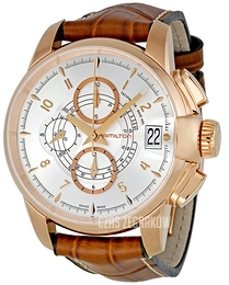 Hamilton American Classic Timeless Railroad Srebrny/Skóra Ø46 mm H40646555