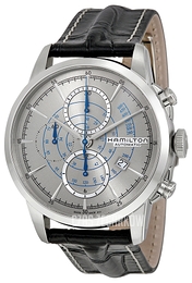 Hamilton American Classic Timeless Srebrny/Skóra Ø44 mm H40656781