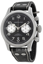 Hamilton Khaki Field Czarny/Skóra Ø42 mm H60416533
