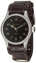 Hamilton Khaki Field Czarny/Skóra Ø42 mm H60419533