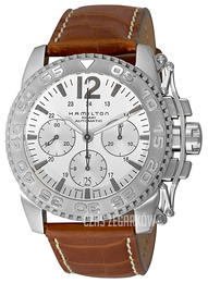 Hamilton Khaki Biały/Skóra Ø44 mm H63556815