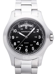 Hamilton Khaki Field King Quartz Czarny/Stal Ø40 mm H64451133