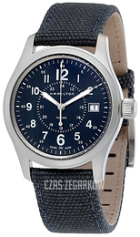 Hamilton Khaki Field Niebieski/Tkanina Ø38 mm H68201943