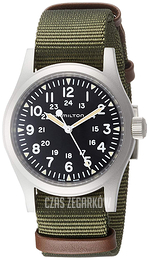 Hamilton Khaki Field Czarny/Skóra Ø38 mm H69429931