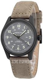 Hamilton Khaki Field Szary/Skóra Ø38 mm H70215880