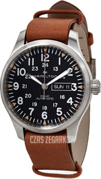 Hamilton Czarny/Skóra Ø42 mm H70535531
