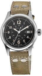 Hamilton Khaki Field Czarny/Skóra Ø40 mm H70595593