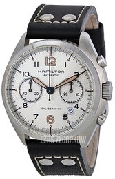 Hamilton Khaki Biały/Skóra Ø41 mm H76416755